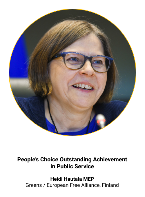 15 People’s Choice Outstanding Achievement in Public Service
